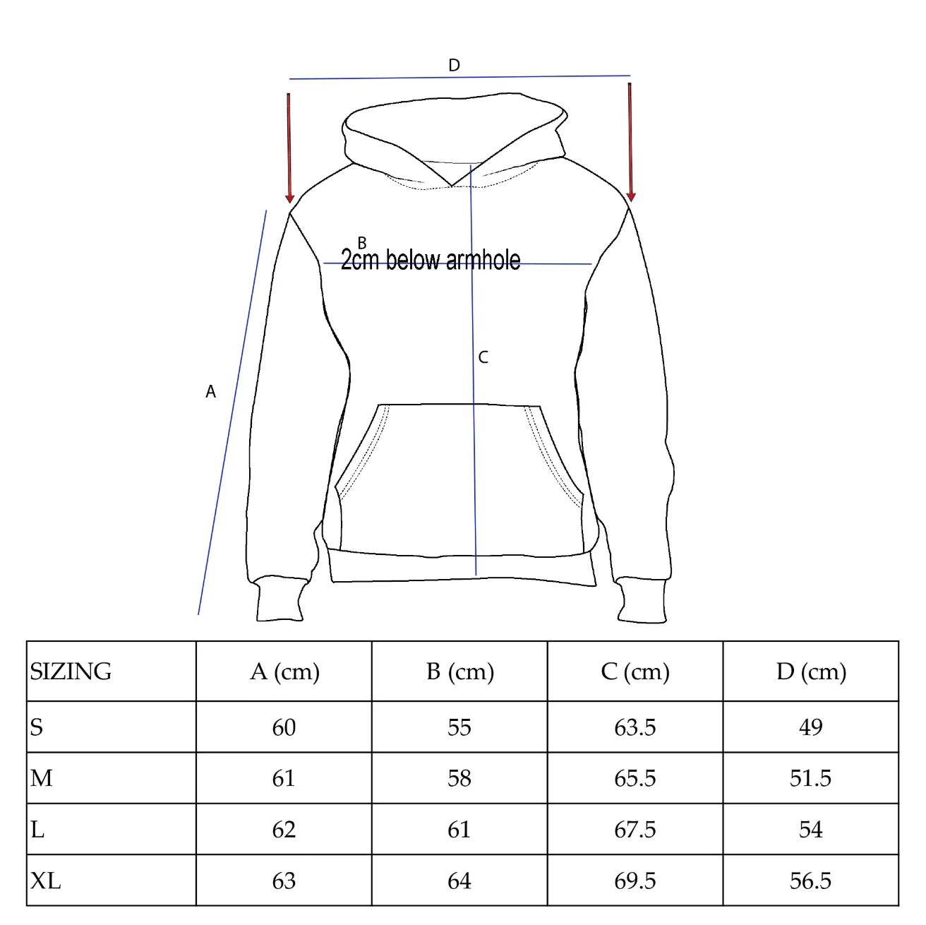 Bye Jeremy - Bye Hoodie Stripes - Image 4