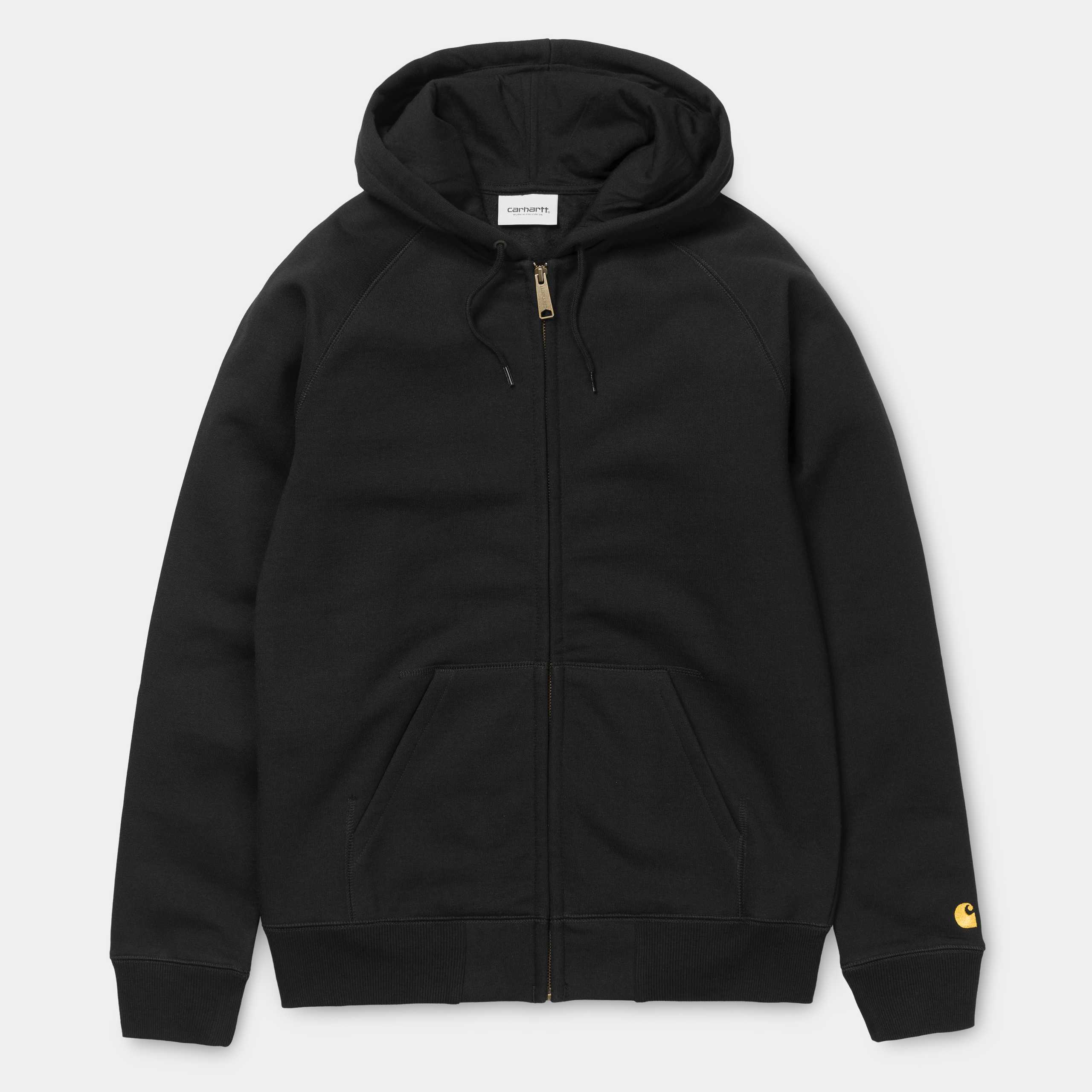 Carhartt WIP - Hooded Chase Jacket Black/Gold