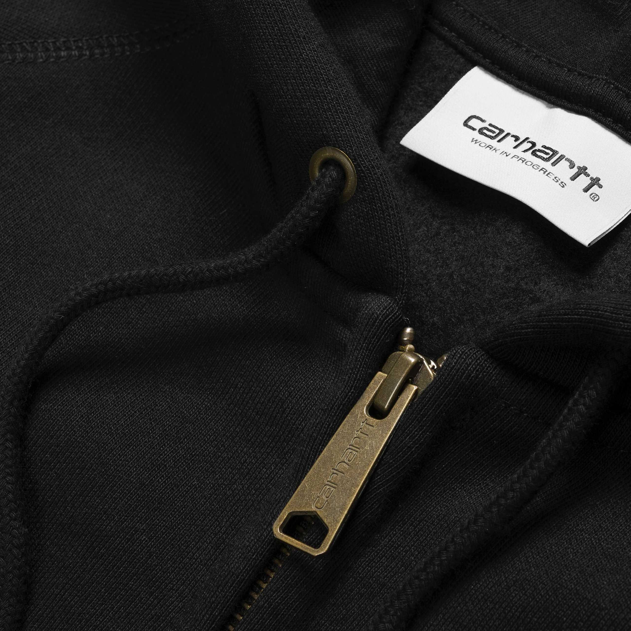 Carhartt WIP - Hooded Chase Jacket Black/Gold - Image 2