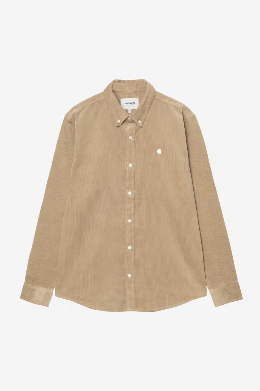 Carhartt WIP - L/S Madison Fine Cord Shirt Iroko / Wax