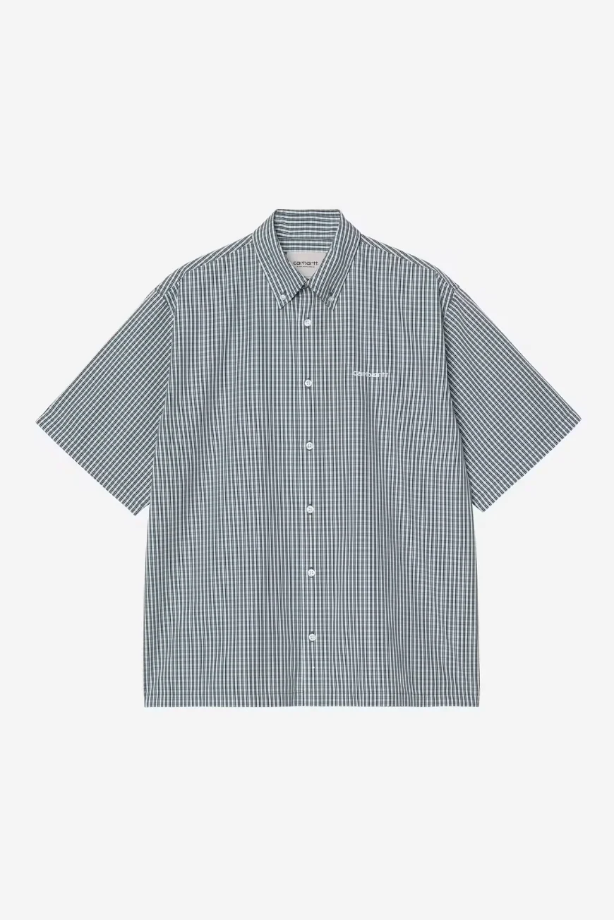 Carhartt WIP - S/S Groff Shirt Blue River