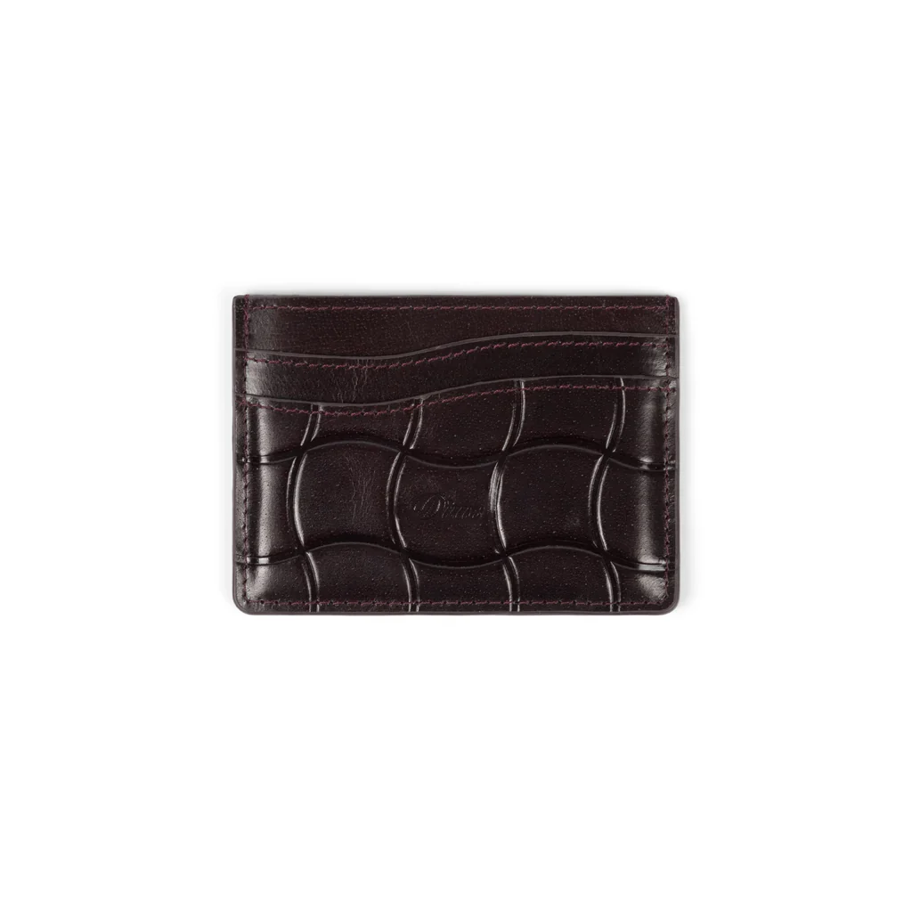 Dime - Classic Quilted Cardholder Burgundy
