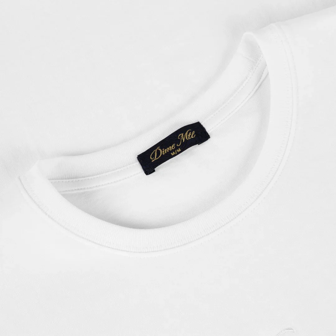 Dime - Classic Small Logo T-Shirt White - Image 3