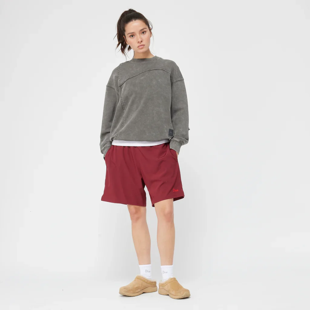 Dime - Reverse Stitch Crewneck Charcoal Washed - Image 4