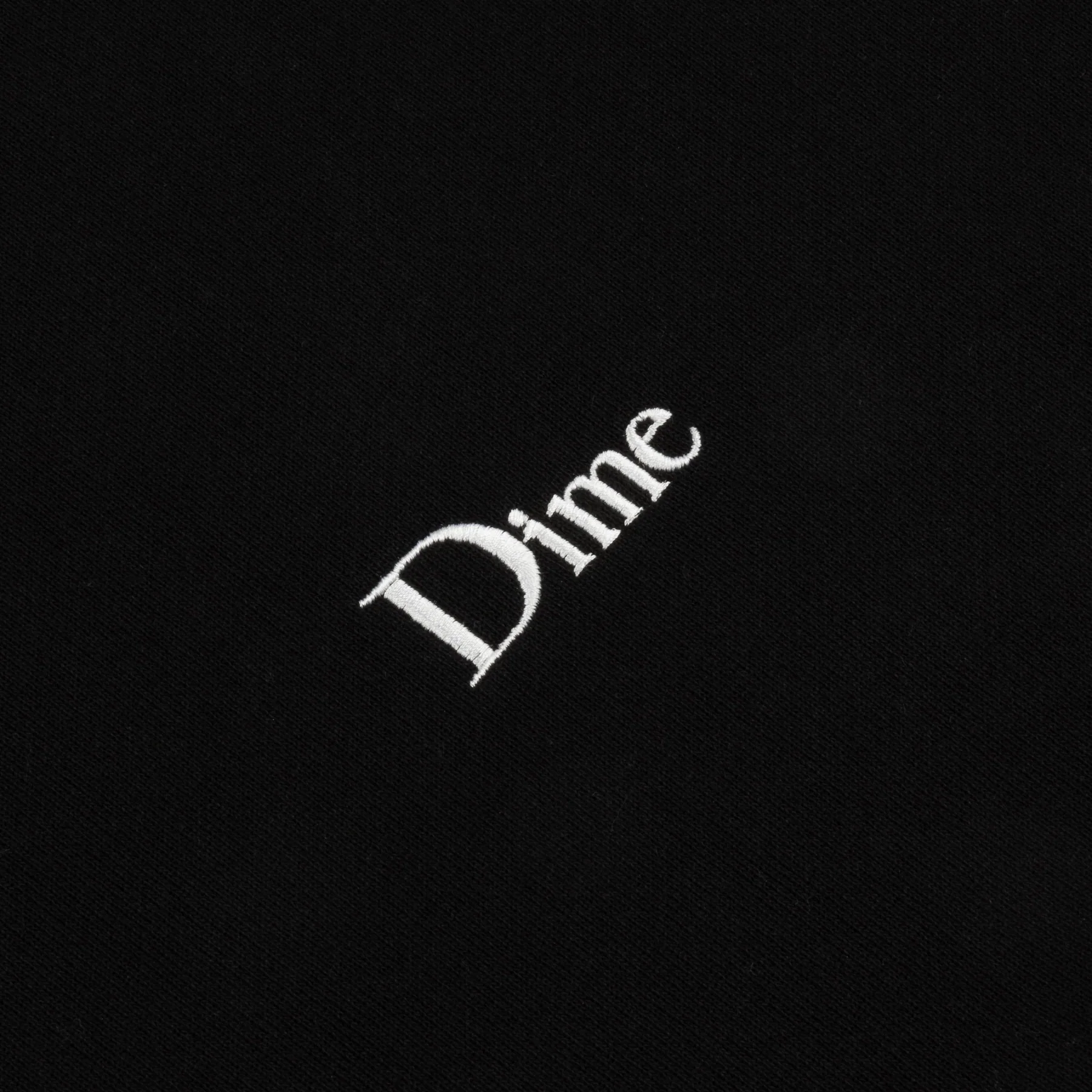 Dime - Small Logo Sweatpants Black - Image 3