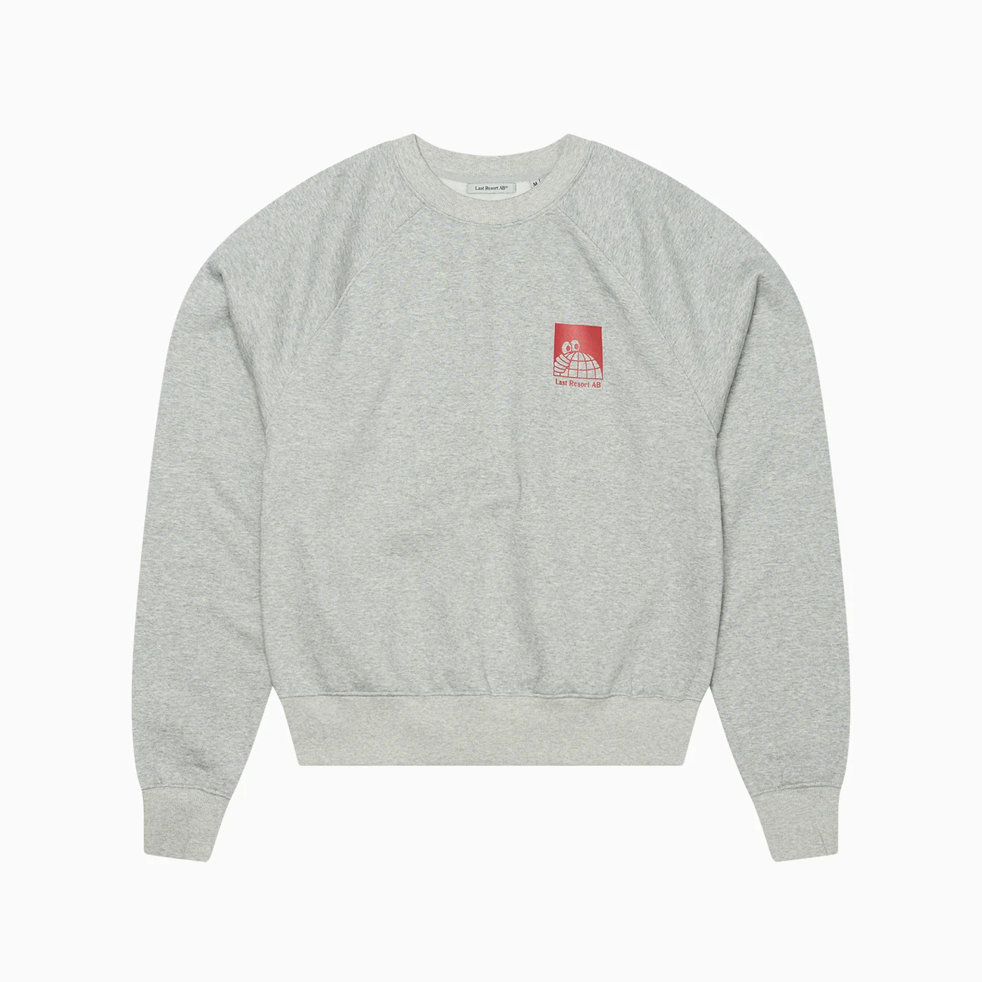 Last Resort AB - Little AB Raglan Sweat Grey Melange