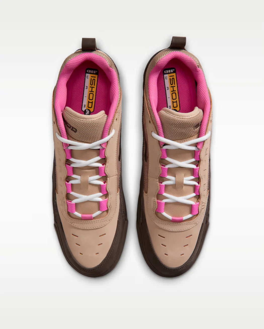 Nike SB - Air Max Ishod Hemp / Baroque Brown -Pinksicle - Image 3