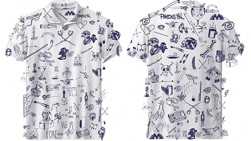 Pigeons Hit - Stick N Polo Shirt