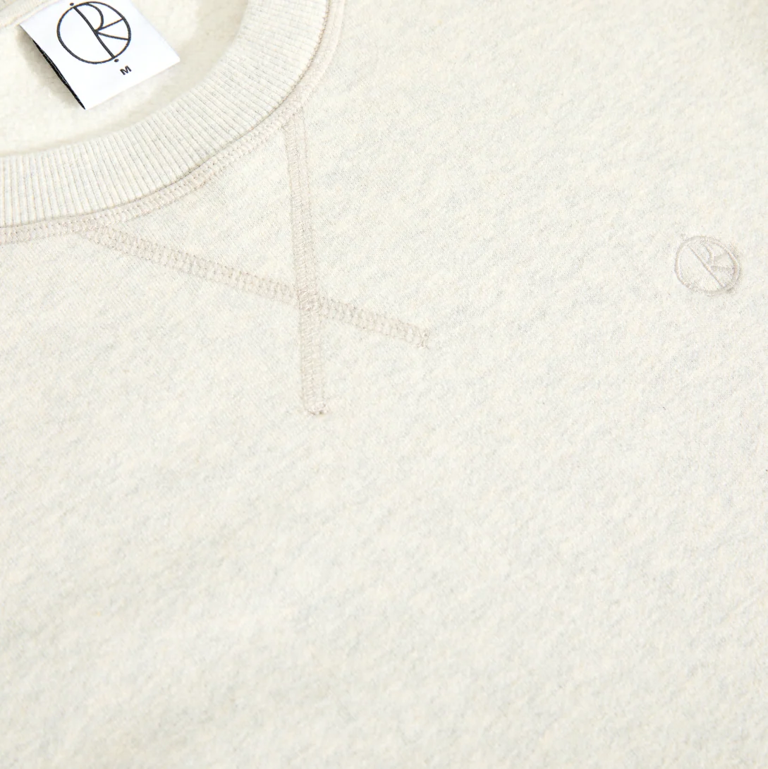 Polar - Frankie Crewneck Ivory Grey Melange - Image 3