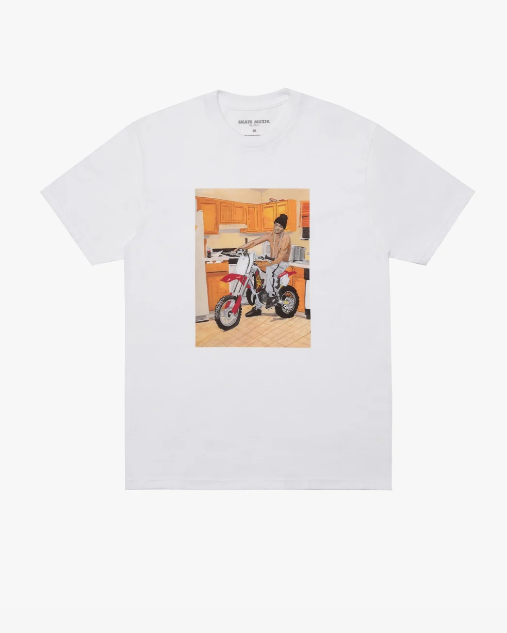 Skate Muzik - Fuck Ya Life Tee White