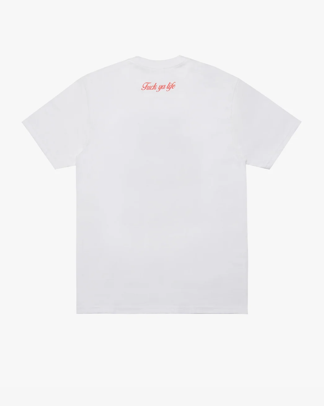 Skate Muzik - Fuck Ya Life Tee White - Image 2