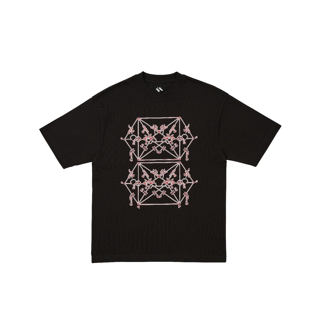 The Trilogy Tapes - Envelope Goat T-Shirt Black