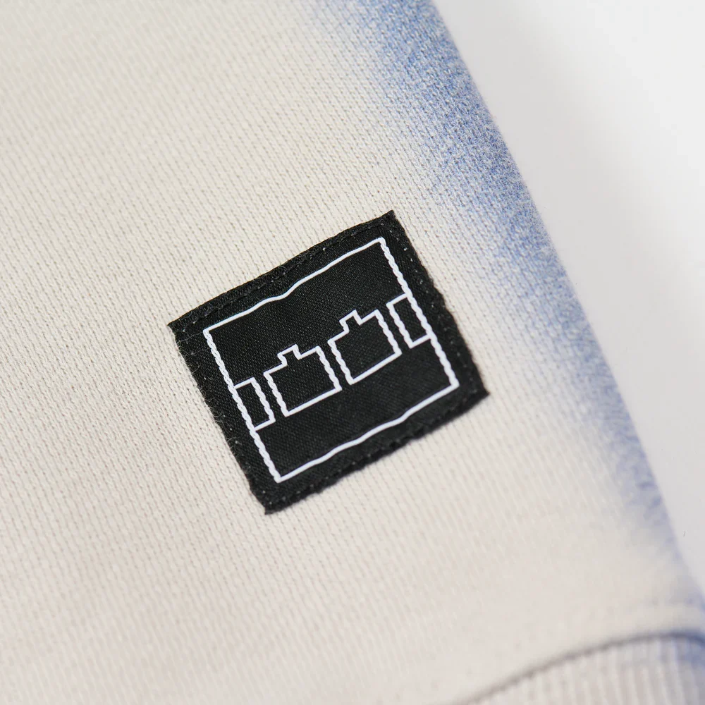 The Trilogy Tapes - TTT Overdyed Crew Grey/Blue - Image 3