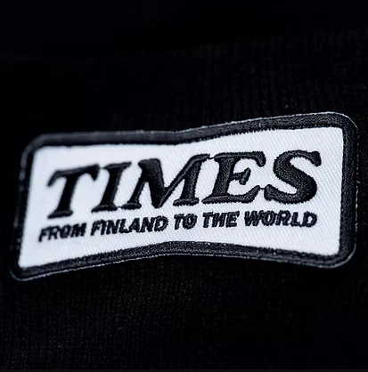 Times - Relaxed Work Shirt Dyed Black - Image 3