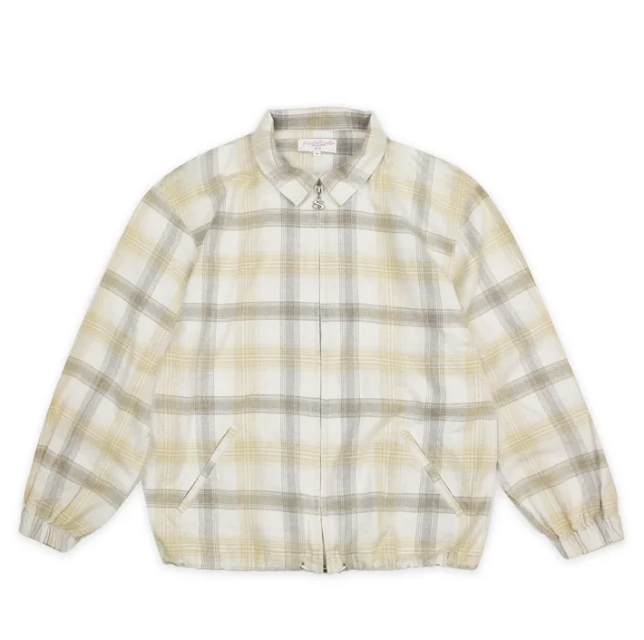 Yardsale - Tartan Full Zip Sand
